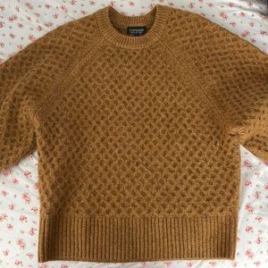 comfortable thick warm material sweater from top shop